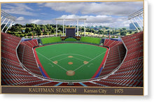 Load image into Gallery viewer, Kauffnam Stadium 1975 - Canvas Print