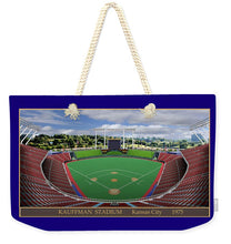 Load image into Gallery viewer, Kauffnam Stadium 1975 - Weekender Tote Bag