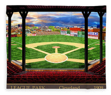 Load image into Gallery viewer, League Park 1909 - Blanket