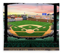 Load image into Gallery viewer, League Park 1941 - Blanket