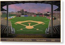 Load image into Gallery viewer, Lloyd Street Grounds 1901 - Canvas Print