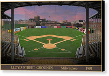 Load image into Gallery viewer, Lloyd Street Grounds 1901 - Canvas Print