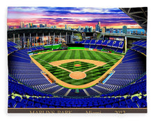 Load image into Gallery viewer, Marlins Park 2012 - Blanket