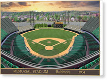 Load image into Gallery viewer, Memorial Stadium 1954 - Canvas Print