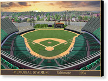 Load image into Gallery viewer, Memorial Stadium 1954 - Canvas Print