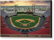 Load image into Gallery viewer, Memorial Stadium 1966 - Canvas Print