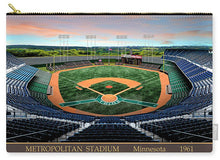 Load image into Gallery viewer, Metropolitan Stadium 1961 - Carry-All Pouch