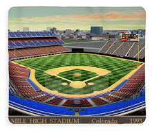 Load image into Gallery viewer, Mile High Stadium 1993 - Blanket