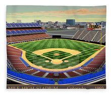 Load image into Gallery viewer, Mile High Stadium 1993 - Blanket