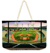 Load image into Gallery viewer, Municipal Stadium 1955 - Weekender Tote Bag