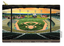 Load image into Gallery viewer, Municipal Stadium 1961 - Carry-All Pouch
