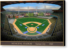 Load image into Gallery viewer, Municipal Stadium 1969 - Canvas Print