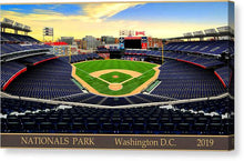 Load image into Gallery viewer, Nationals Park 2019 - Canvas Print