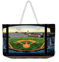 Load image into Gallery viewer, Navin Field 1934 - Weekender Tote Bag