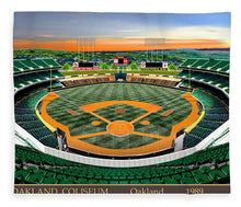 Load image into Gallery viewer, Oakland Coliseum 1989 - Blanket