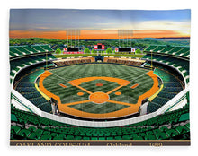 Load image into Gallery viewer, Oakland Coliseum 1989 - Blanket