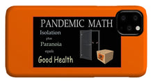 Load image into Gallery viewer, Pandemic Math 1 - Phone Case