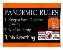 Load image into Gallery viewer, Pandemic Rules 1 - Blanket