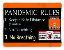 Load image into Gallery viewer, Pandemic Rules 1 - Blanket