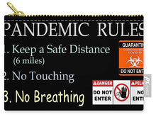 Load image into Gallery viewer, Pandemic Rules 1 - Carry-All Pouch
