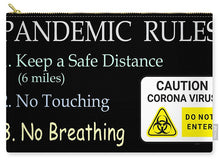Load image into Gallery viewer, Pandemic Rules 2 - Carry-All Pouch