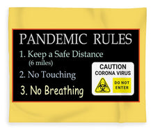 Load image into Gallery viewer, Pandemic Rules 2 - Blanket
