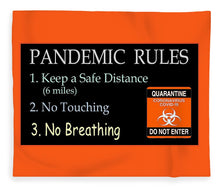 Load image into Gallery viewer, Pandemic Rules 3 - Blanket