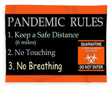 Load image into Gallery viewer, Pandemic Rules 3 - Blanket