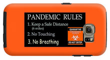 Load image into Gallery viewer, Pandemic Rules 3 - Phone Case