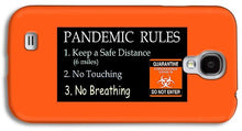 Load image into Gallery viewer, Pandemic Rules 3 - Phone Case