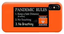 Load image into Gallery viewer, Pandemic Rules 3 - Phone Case