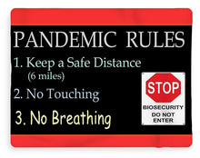 Load image into Gallery viewer, Pandemic Rules 4 - Blanket
