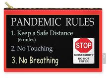 Load image into Gallery viewer, Pandemic Rules 4 - Carry-All Pouch
