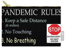 Load image into Gallery viewer, Pandemic Rules 4 - Carry-All Pouch
