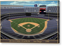 Load image into Gallery viewer, Qualcomm Stadium 1999 - Canvas Print