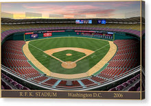 Load image into Gallery viewer, R.F.K. Stadium 2006 - Canvas Print