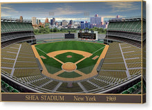 Load image into Gallery viewer, Shea Stadium 1969 - Canvas Print