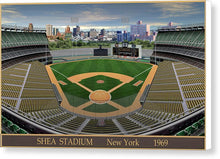 Load image into Gallery viewer, Shea Stadium 1969 - Canvas Print