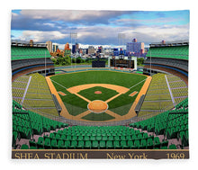 Load image into Gallery viewer, Shea Stadium 1969 - Blanket