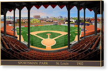 Load image into Gallery viewer, Sportsman Park 1902 - Canvas Print