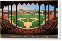 Load image into Gallery viewer, Sportsman Park 1902 - Canvas Print