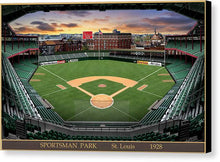 Load image into Gallery viewer, Sportsman Park 1928 - Canvas Print