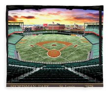 Load image into Gallery viewer, Sportsman Park 1928 - Blanket