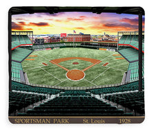Load image into Gallery viewer, Sportsman Park 1928 - Blanket