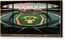 Load image into Gallery viewer, Sportsman Park 1951 - Canvas Print