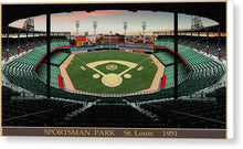 Load image into Gallery viewer, Sportsman Park 1951 - Canvas Print