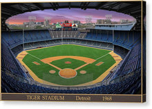 Load image into Gallery viewer, Tiger Stadium 1968 - Canvas Print