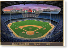Load image into Gallery viewer, Tiger Stadium 1968 - Canvas Print