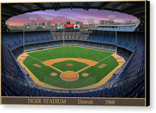 Load image into Gallery viewer, Tiger Stadium 1968 - Canvas Print
