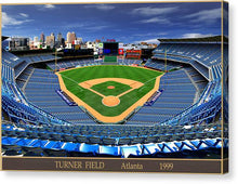Load image into Gallery viewer, Turner Field 1999 - Canvas Print